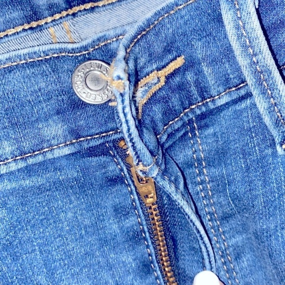 Levi’s high rise 720 super skinny distressed jeans size 28/30 - Picture 7 of 11